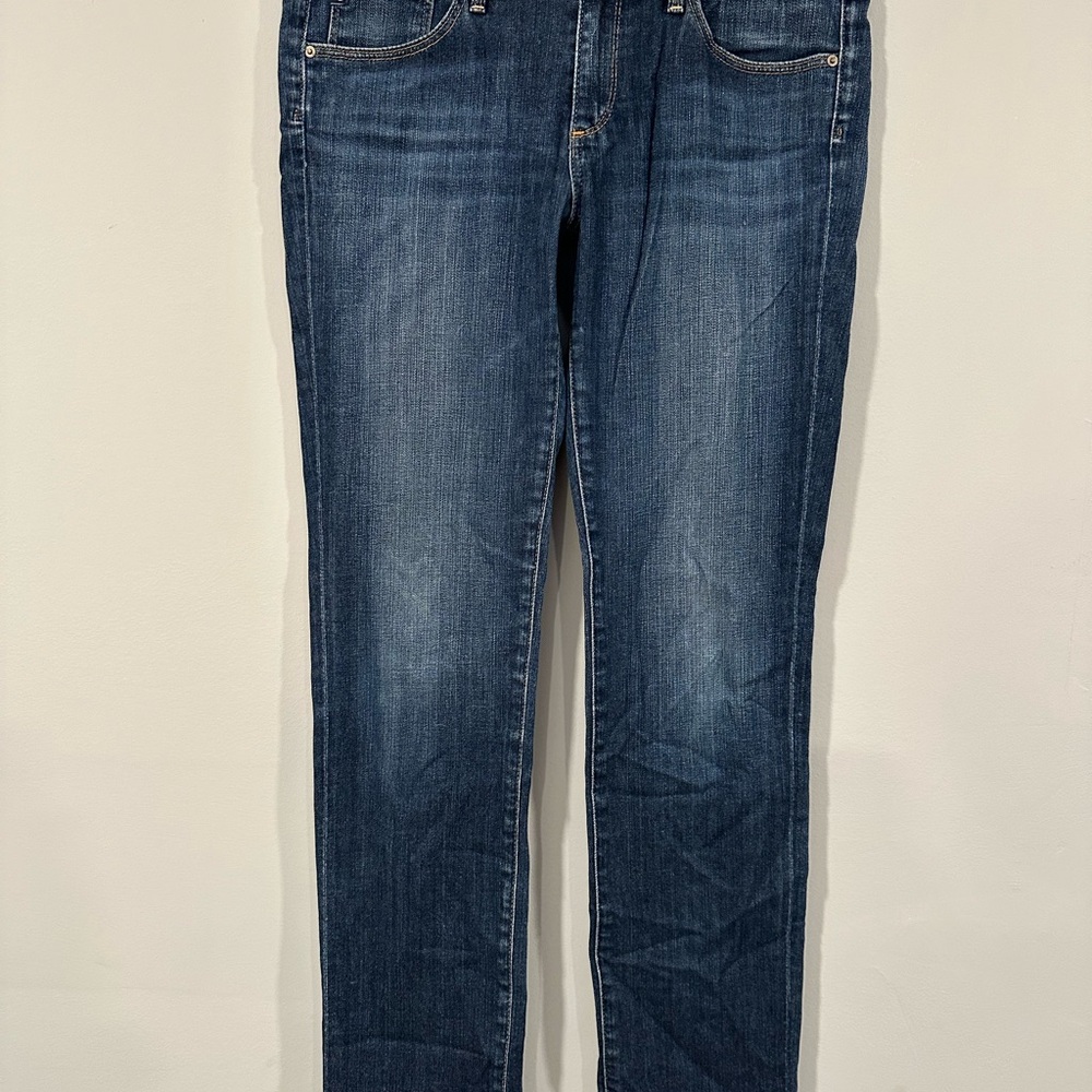 AG Adriano Goldschmied Indigo Straight Leg Jeans
